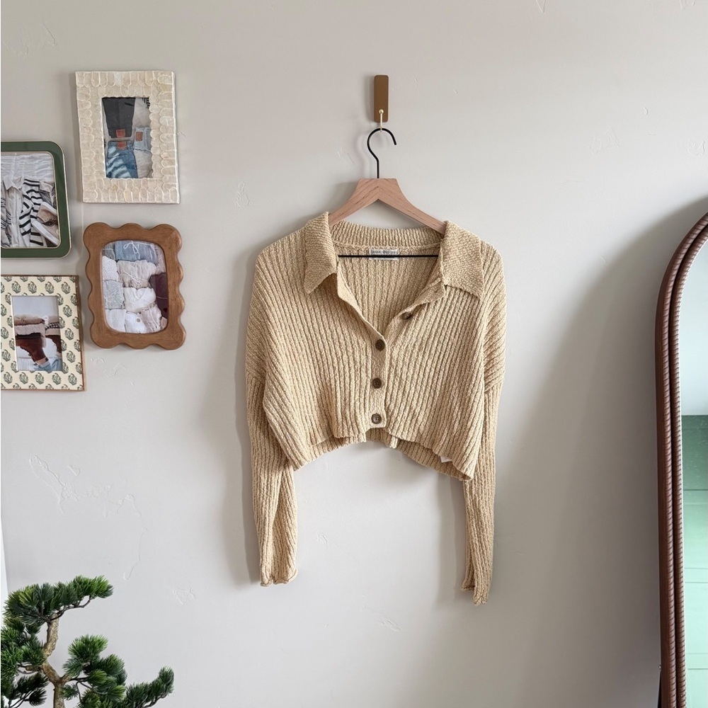 Urban Outfitters Simona Ribbed Cardigan - Picture 5 of 6